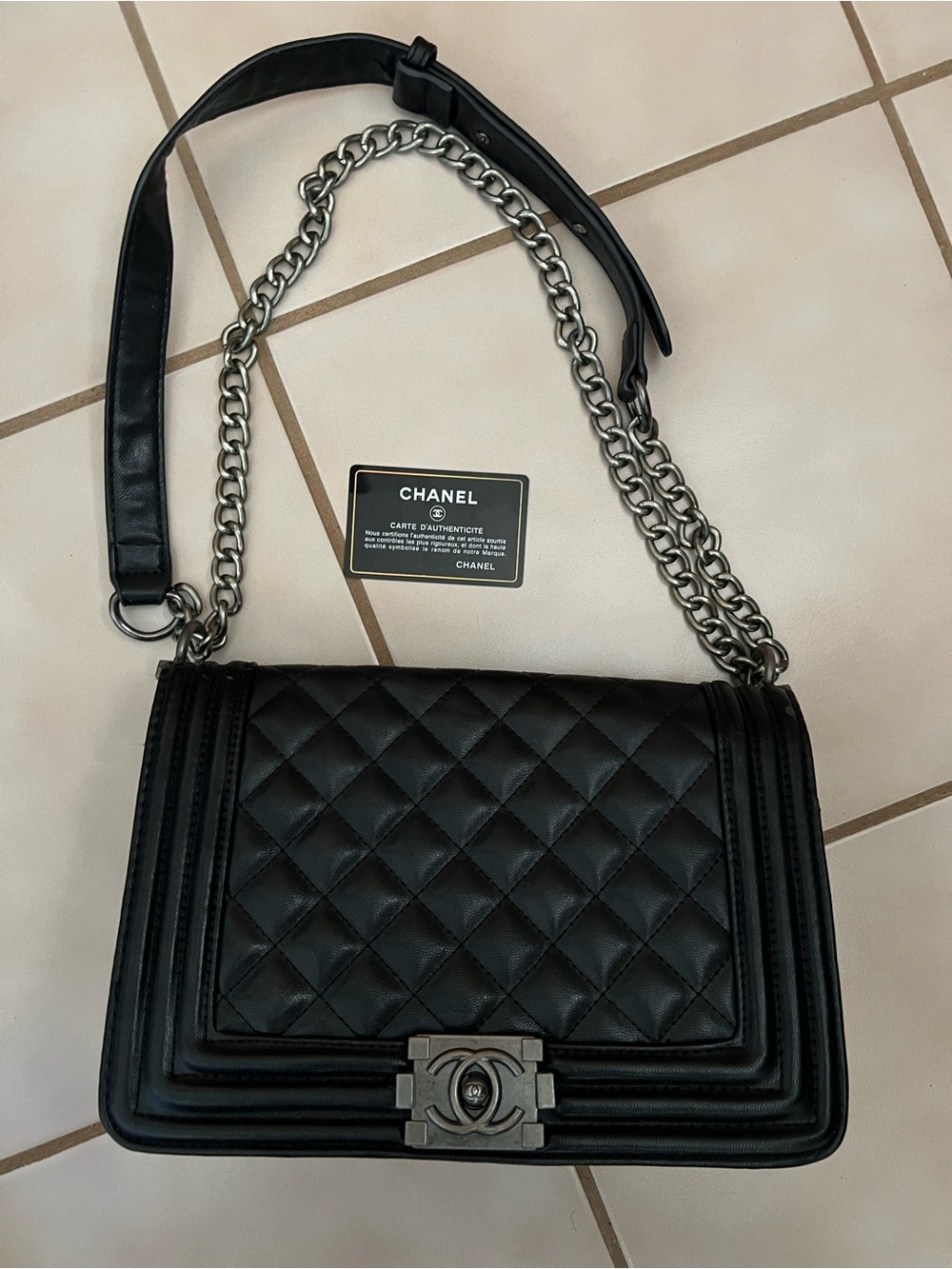 Quilted Boy Bag